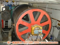 300T門機(jī)副鉤卷桶軸端安裝的QCX軸承座測力傳感器