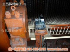 銅子壕壩頂門機(jī)安裝DXZ行程限位器和SAG斯堪納編