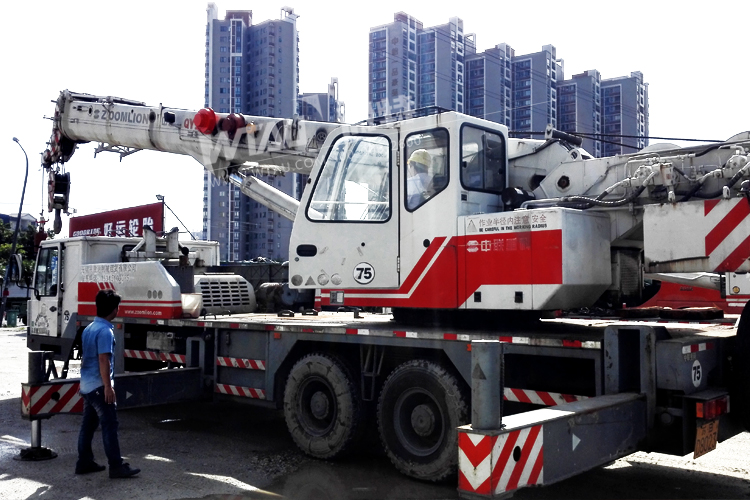 微特電子汽車吊力矩限制器助力順德公路改造工程